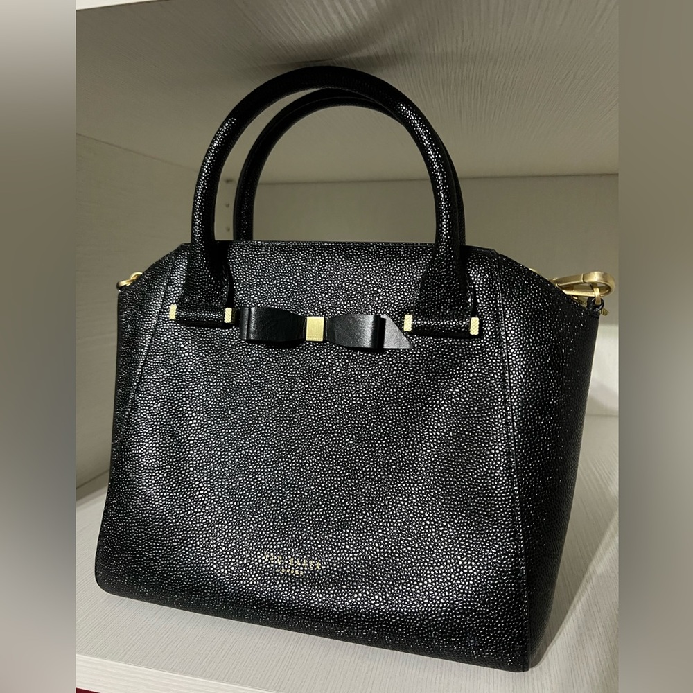 Ted Baker London Jane Pebbled Leather Tote